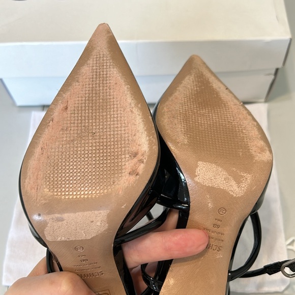 CLOSET CLOSING Revolve Schutz Aimee Heel in Black Sz 6 - Picture 3 of 5